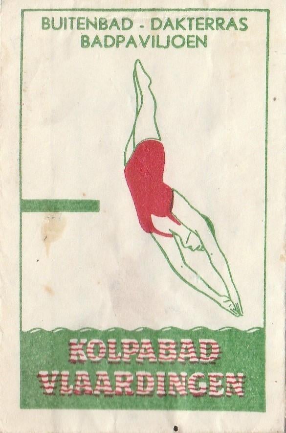 Kolpabad Vlaardingen - buitenbad dakterras badpaviljoen, Ophalen of Verzenden