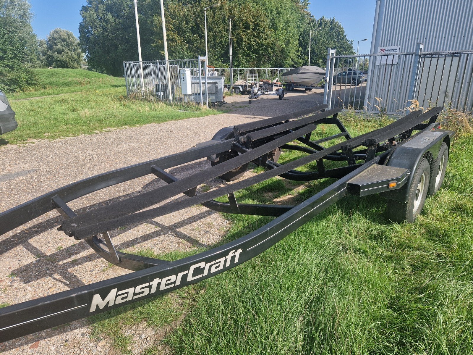 Mastercraft  tandemas stallingtrailer 2700KG laden   !!!, Watersport en Boten, Ophalen of Verzenden, Zo goed als nieuw, Stallingstrailer