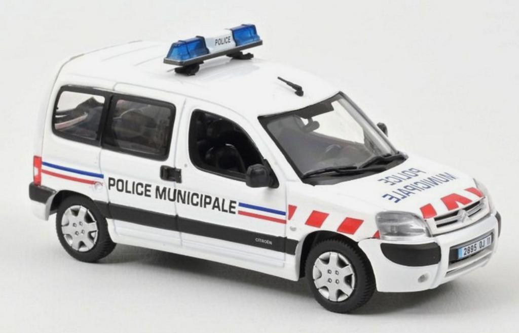 Citroen Berlingo 2004 Police Municipale 1:43 NOREV R. 155725, Verzenden, Nieuw, Auto, Norev