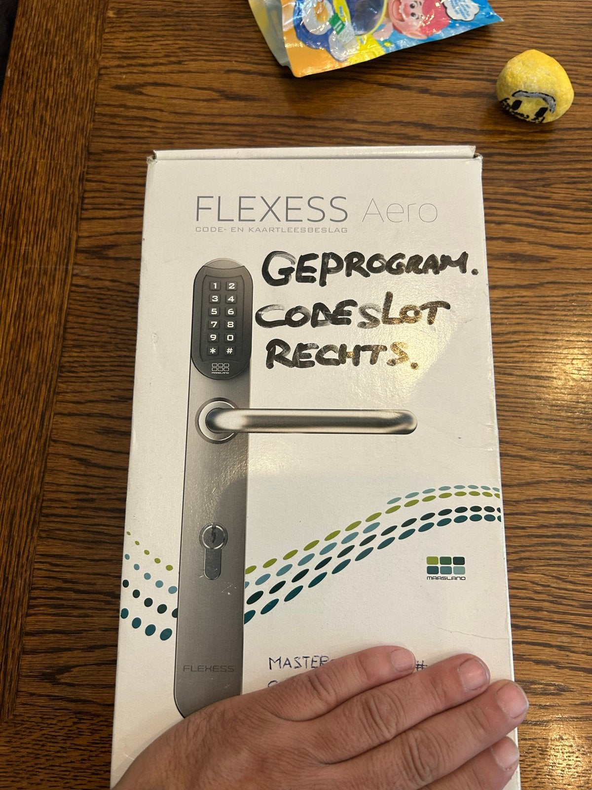 Flexess Aero Codeslot PC92 FL892WR Rechts - Nieuw, Ophalen of Verzenden, Nieuw, Rvs, Slot