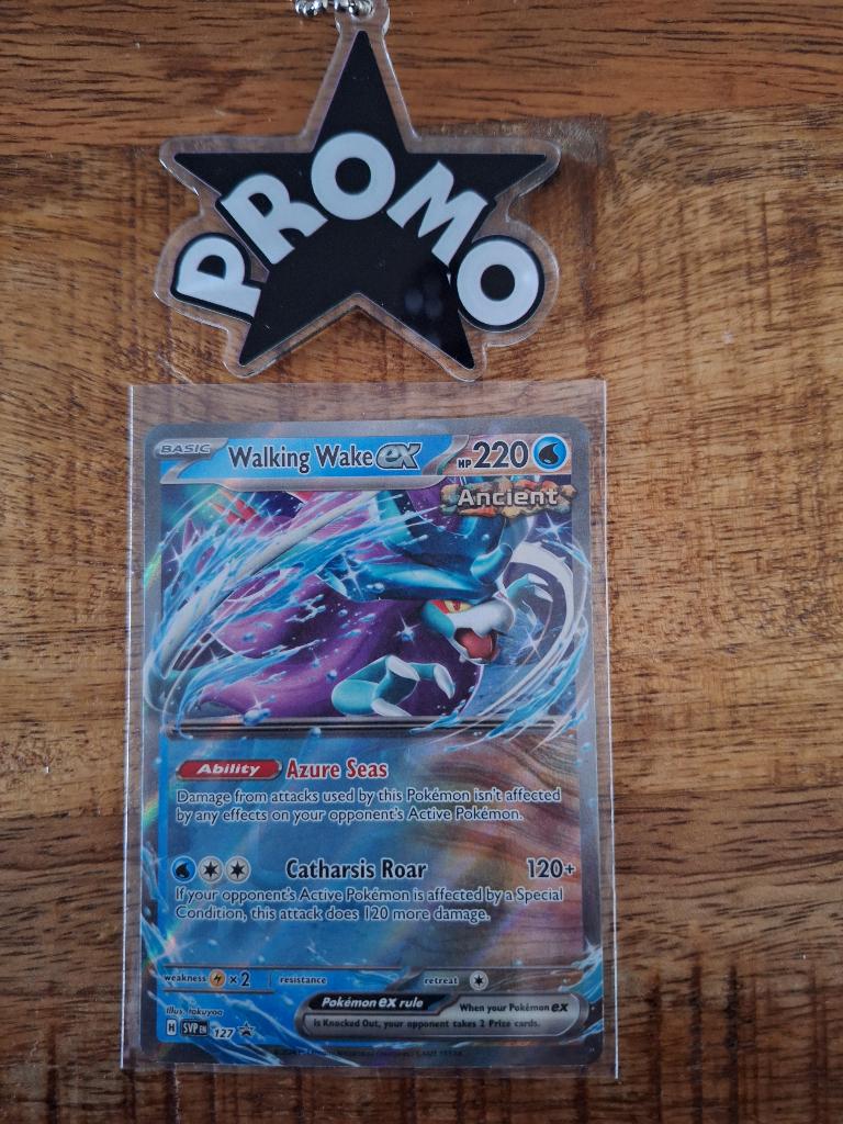 Pokemon Walking wake EX (SVP 127) – Promo card, Ophalen of Verzenden, Nieuw, Losse kaart, Foil