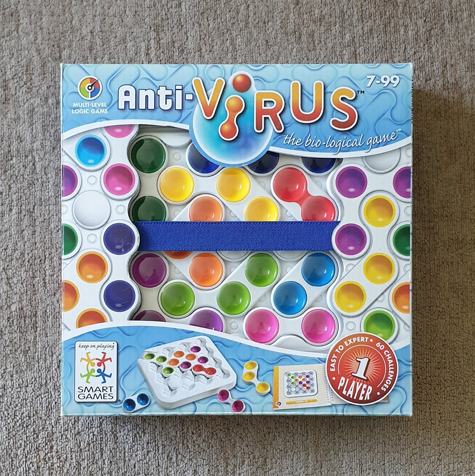 Smart Games Anti-Virus, Een of twee spelers, Ophalen of Verzenden, Zo goed als nieuw, SmartGames
