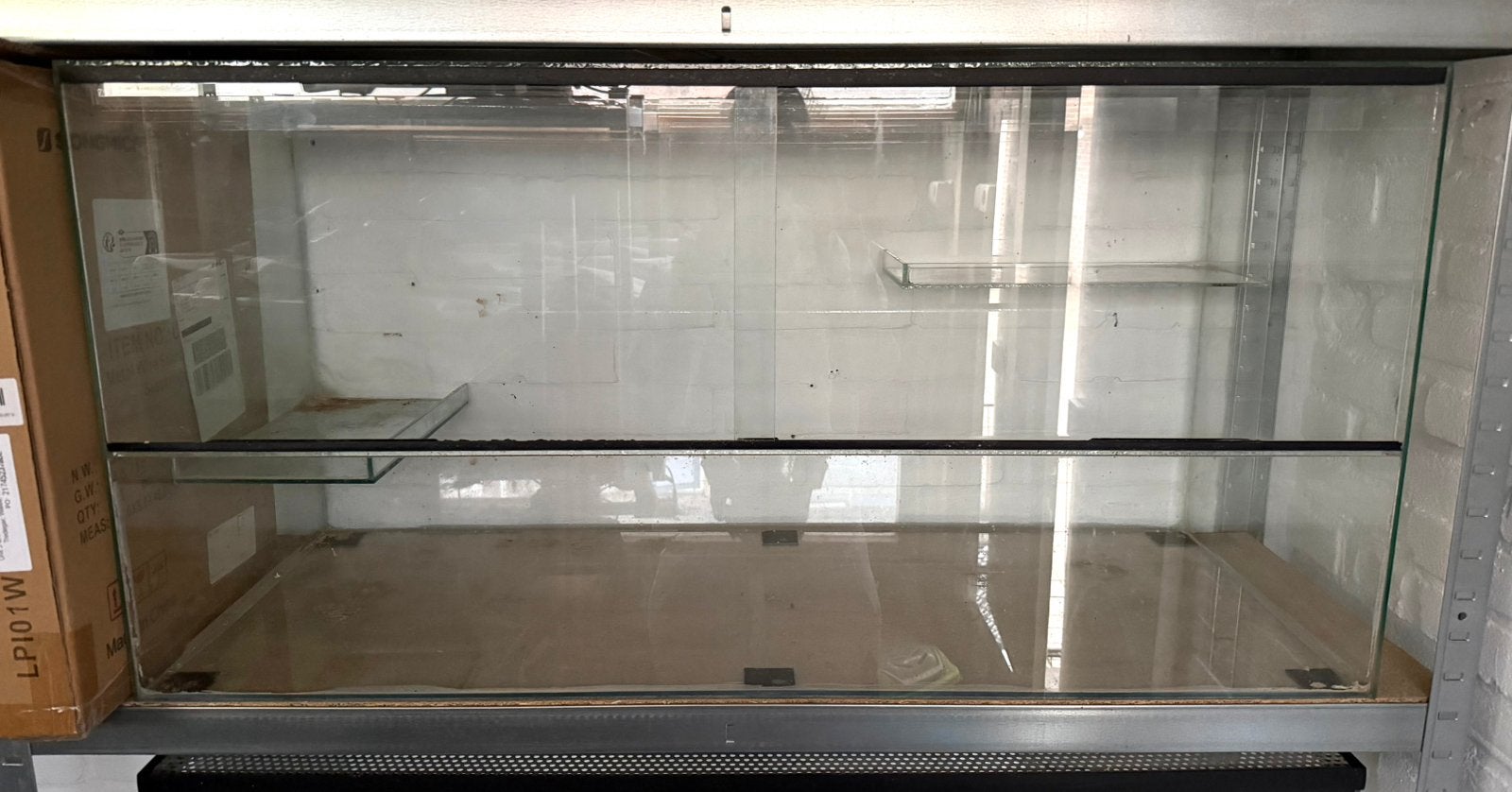 Gerbilarium, terrarium, knaagdier terrarium, 100 x 50 x 40cm, Dieren en Toebehoren, Kooi, Gebruikt, Hamster, 75 tot 110 cm