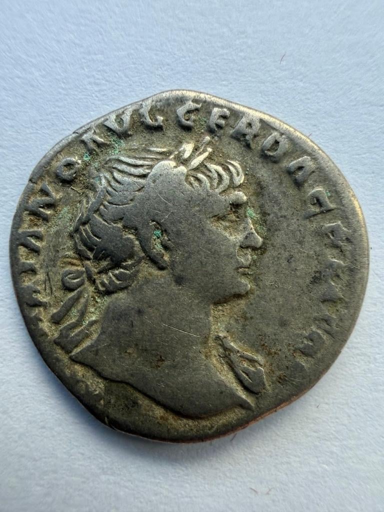 Zilveren Denarius Trajanus, Ophalen of Verzenden, Buitenland, Munten