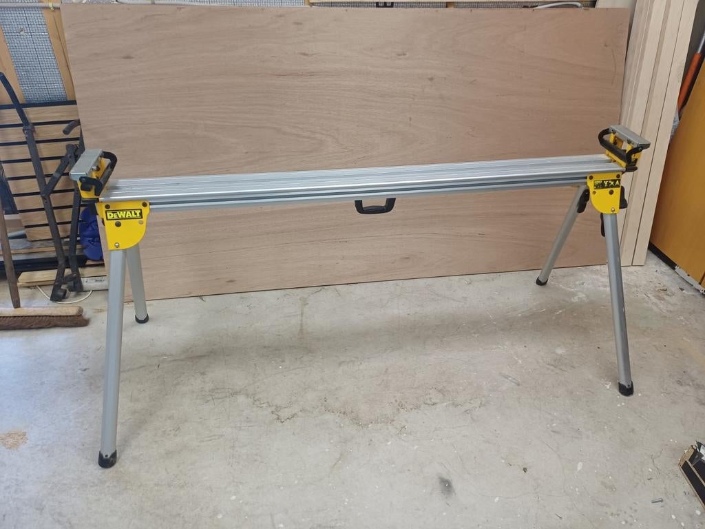 DeWalt DE7023-XJ Universele Afkortzaagtafel, Doe-het-zelf en Verbouw, Ophalen of Verzenden, Gebruikt