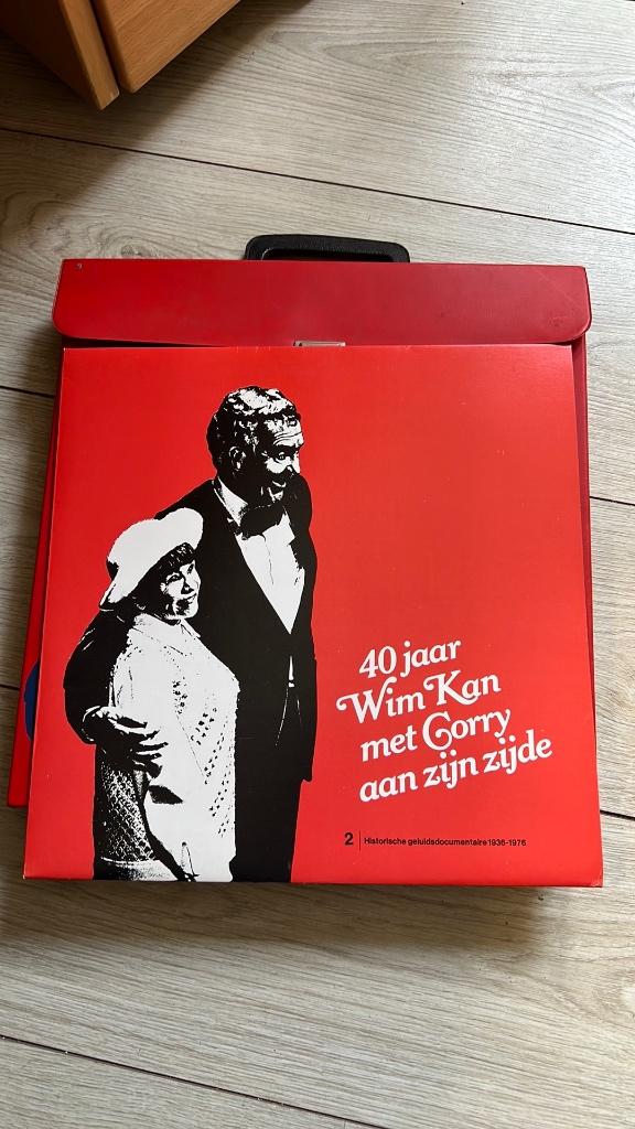 't koffertje van Wim Kan, Cd's en Dvd's, Overige formaten, Ophalen of Verzenden, Zo goed als nieuw, Levenslied of Smartlap