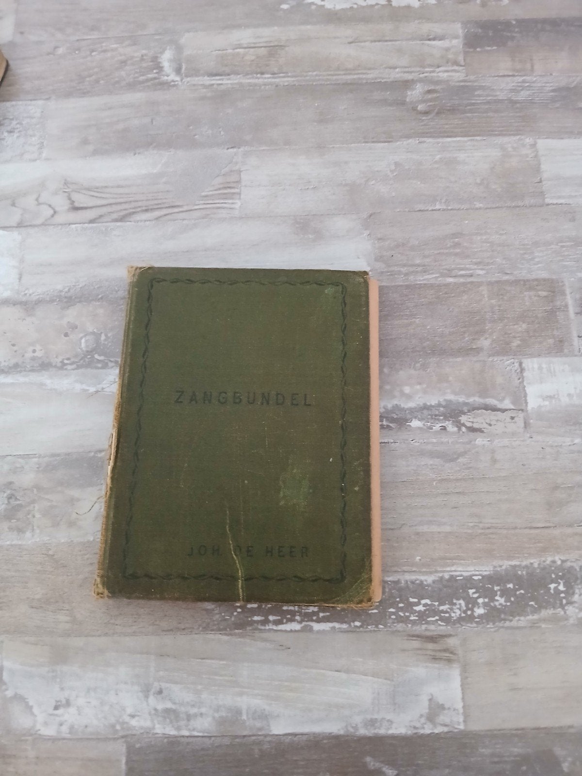 Oude Zangbundel Joh. de Heer - Religieuze Liederen, Ophalen of Verzenden, Gelezen, Joh. de Heer, Christendom | Protestants