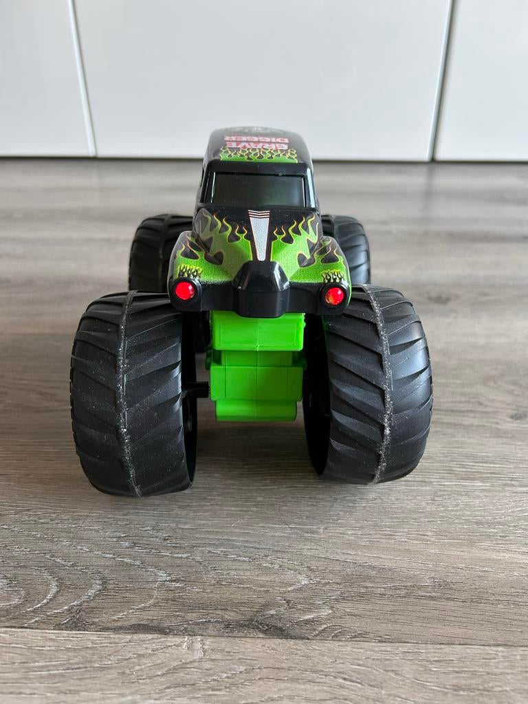 Monster Jam Grave Digger speelgoedtruck, Ophalen of Verzenden, Zo goed als nieuw