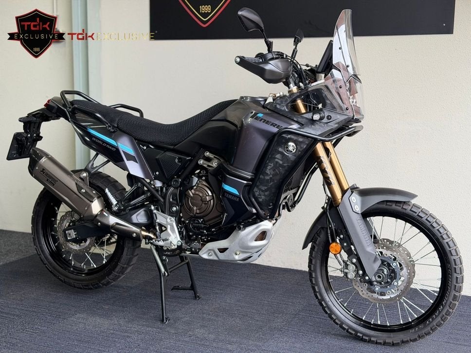 YAMAHA TENERE 700 WORLD RAID AKRAPOVIC TOP (TRACER 7 9 GT), 2 cilinders, Bedrijf, Onbekend, Meer dan 35 kW