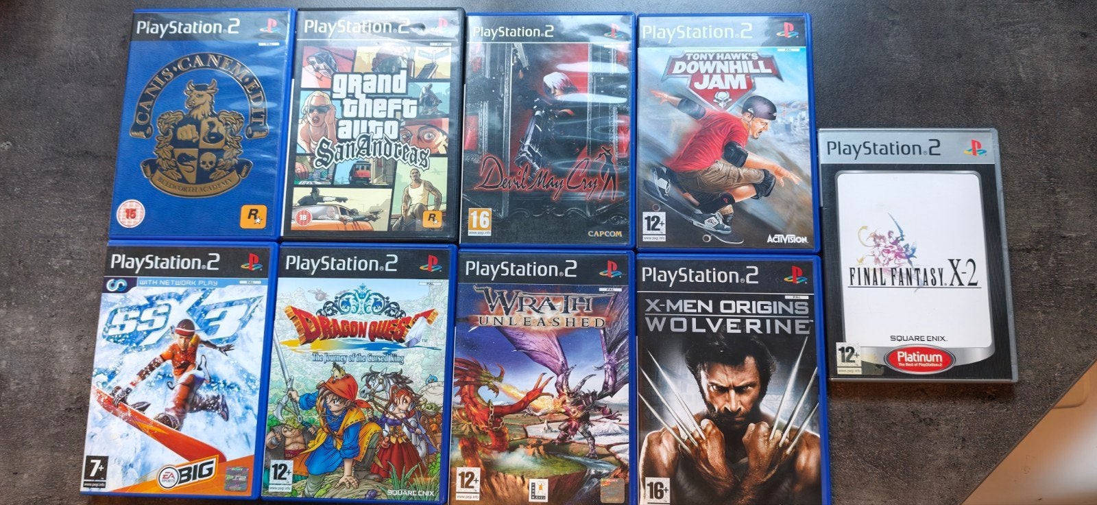 PlayStation 2 games - Diverse titels, Gebruikt, Overige genres, 1 speler, Eén computer