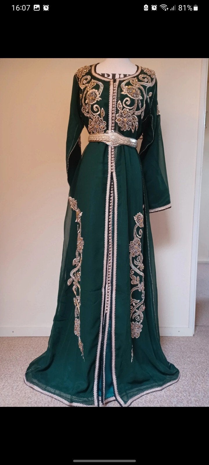 te koop marokkaanse jurk takchita tekshita tksita tekchita, Overige typen, Nieuw, Ophalen of Verzenden, Maat 36 (S)