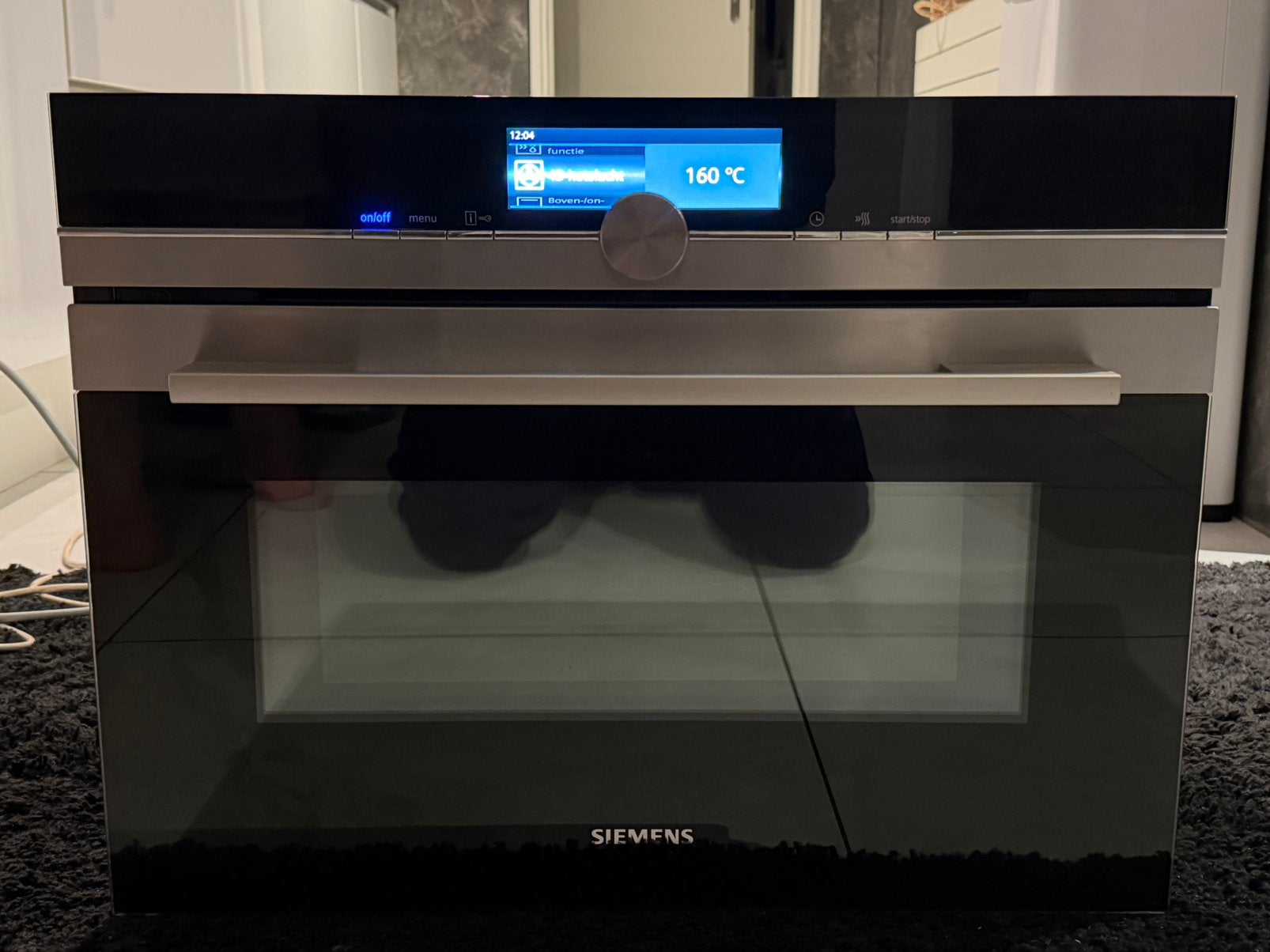 Siemens iQ700 Combi Oven Magnetron 45x60 | XL TFT Display, Ophalen of Verzenden, Zo goed als nieuw, Magnetronfunctie, Oven met grill