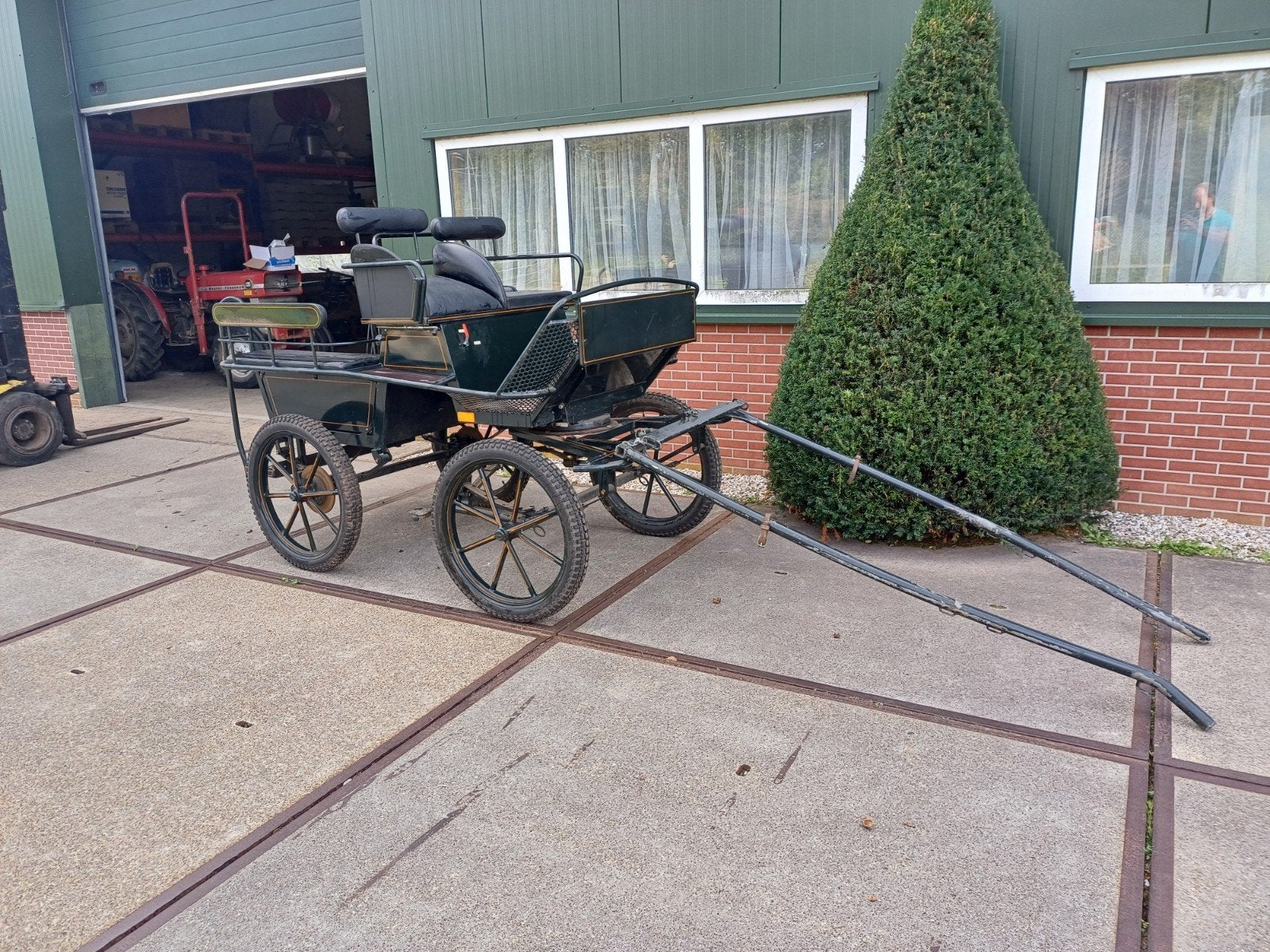 Menwagen Jannes van de Wal in zeer mooie staat, Zo goed als nieuw, Overige typen, Paard