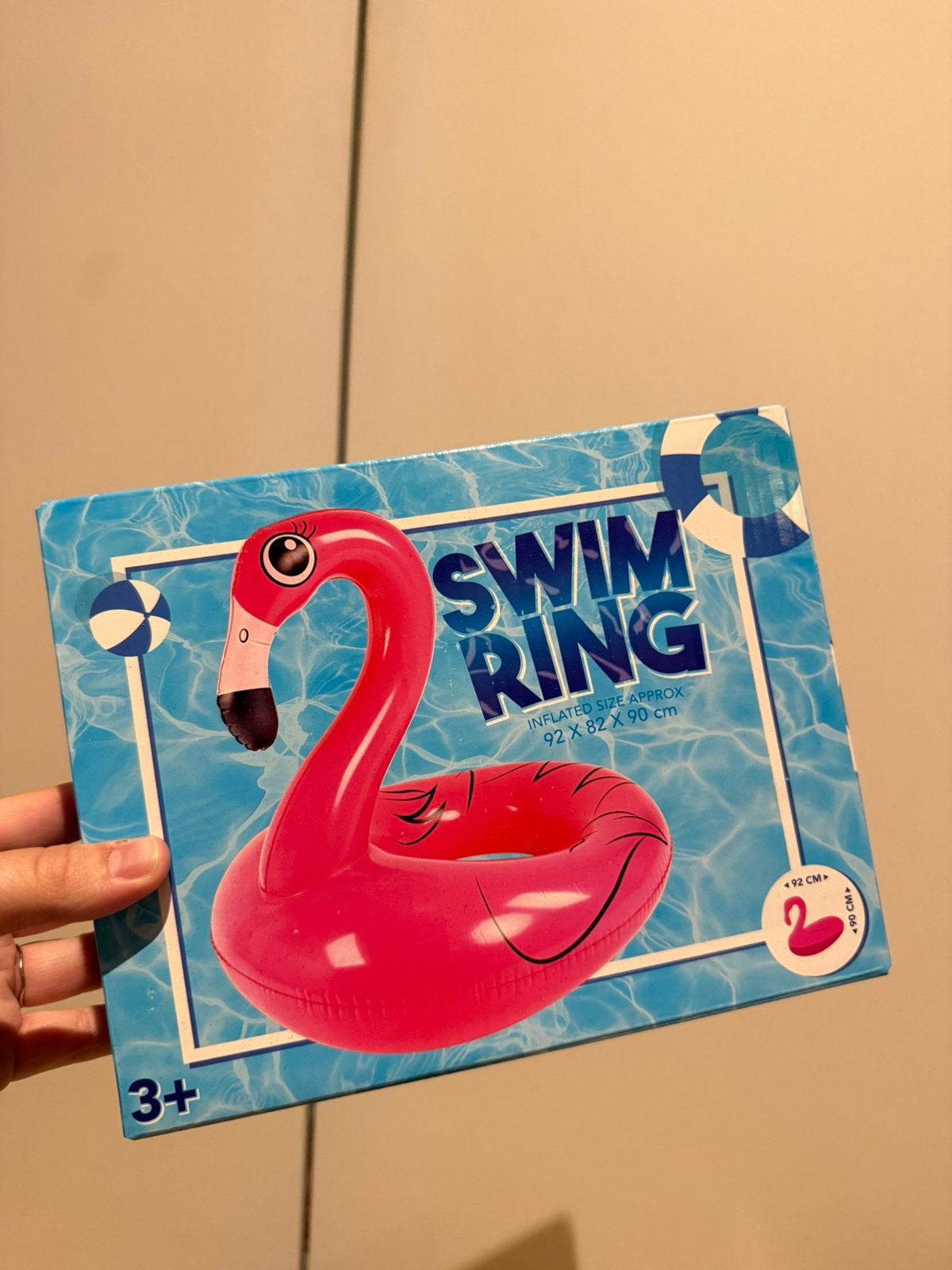 Opblaas Flamingo zwembad, Ophalen of Verzenden, Nieuw