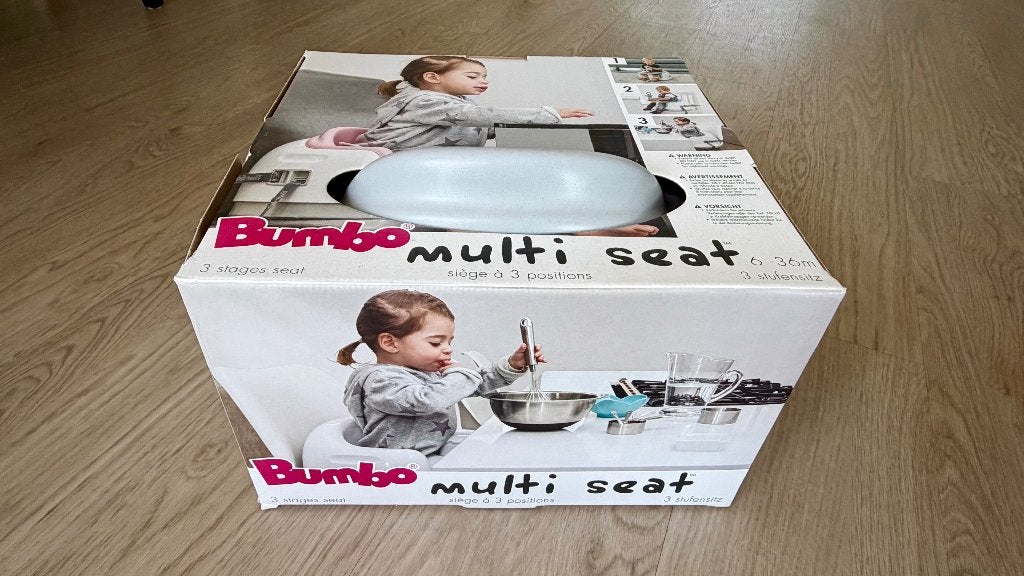 Bumbo Multi Seat Lichtgrijs - 3-in-1 Kinderstoel, Ophalen of Verzenden, Zo goed als nieuw, Overige typen