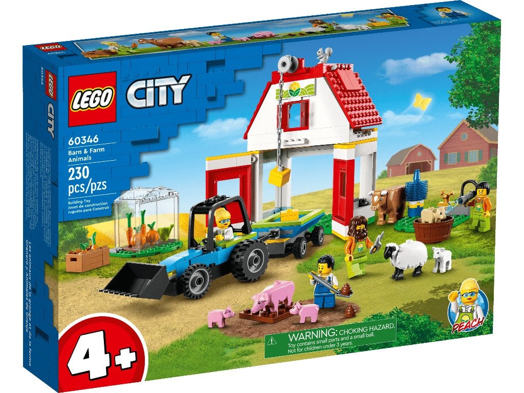 Lego City 60346 Schuur en boerderijdieren, Kinderen en Baby's, Speelgoed | Duplo en Lego, City, Lego, Nieuw, Ophalen of Verzenden