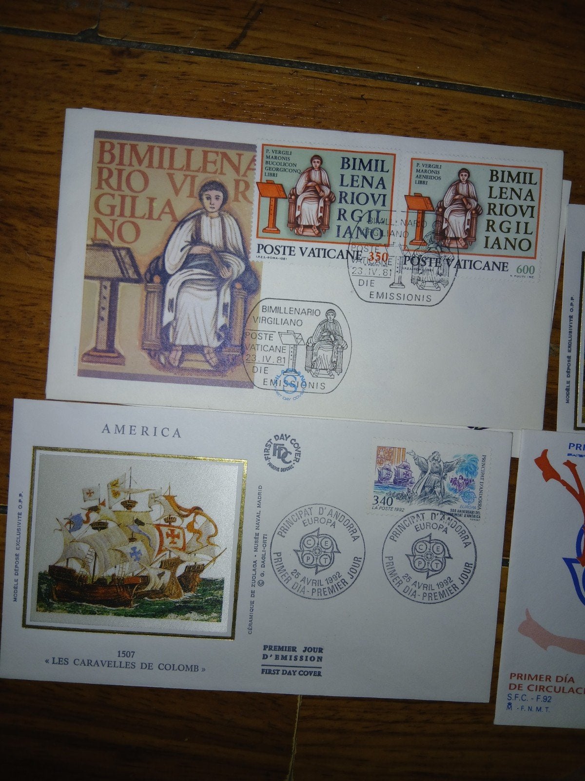 Collectie Eerste Dag Enveloppen (FDC) - Diverse Landen, Ophalen of Verzenden, Onbeschreven, Rest van de wereld