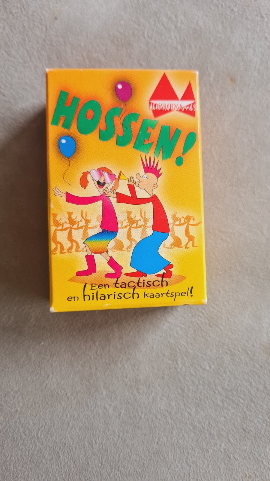 Hossen! Een tactisch en hilarisch kaartspel, Drie of vier spelers, Ophalen of Verzenden, Nieuw