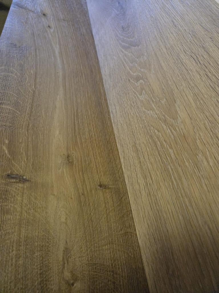 Europees eiken houten vloer 50m², Doe-het-zelf en Verbouw, Hout en Planken, Ophalen, Minder dan 25 mm, Eiken, Nieuw