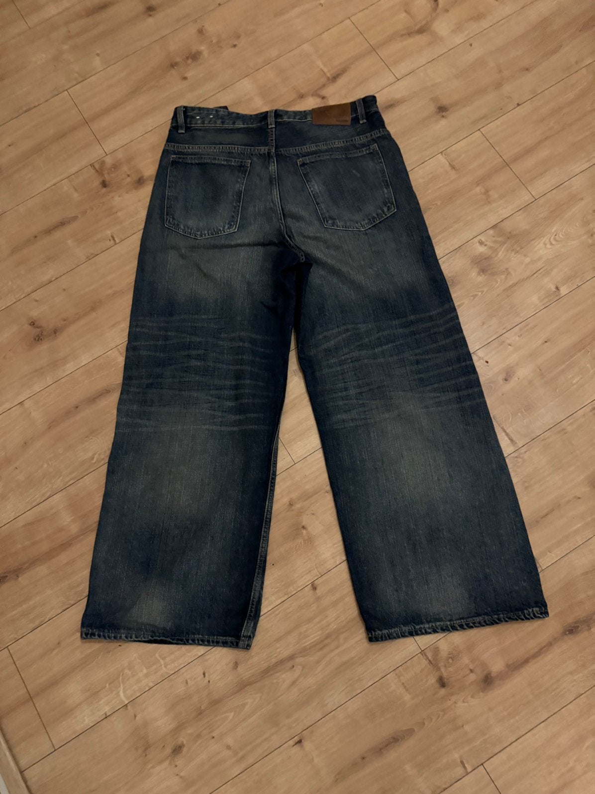 Spijkerbroek pull&bear, Ophalen, Zo goed als nieuw, Blauw, W40 - W42 (confectie 56/58)