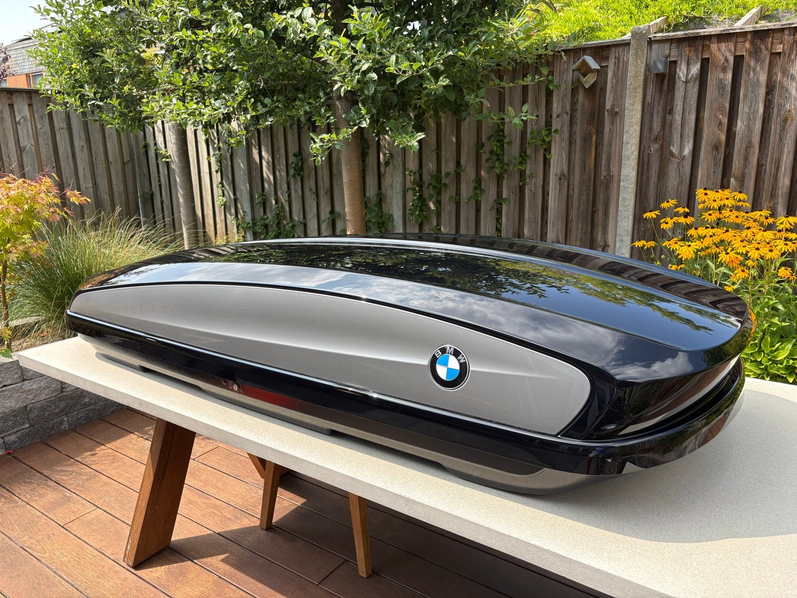 BMW Dakkoffer 420 liter- Zo goed als nieuw, Auto diversen, Dakkoffers, Ophalen, Zo goed als nieuw