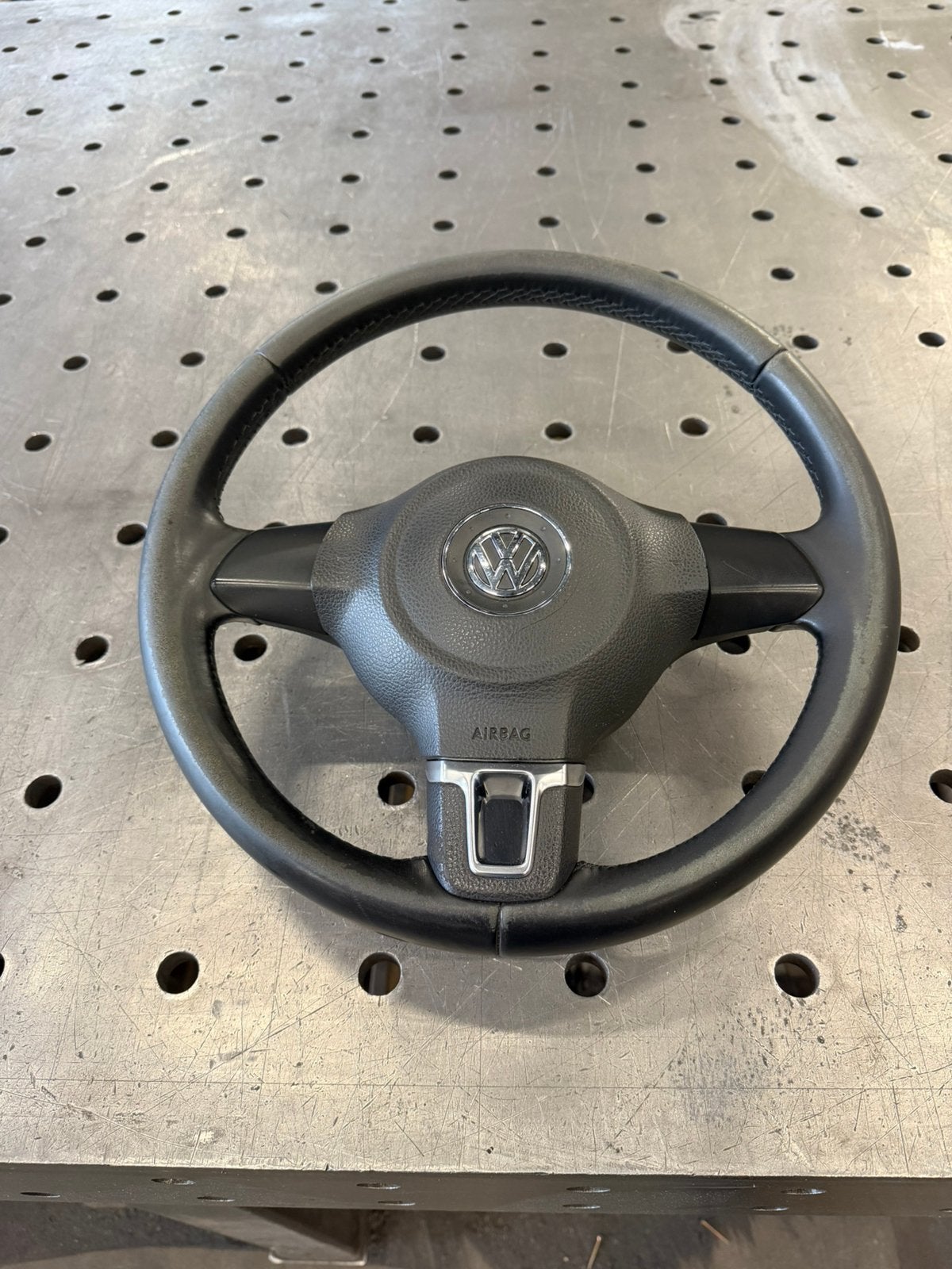 Volkswagen Polo 6R stuurwiel met airbag – gebruikt, Ophalen of Verzenden, Gebruikt, Volkswagen