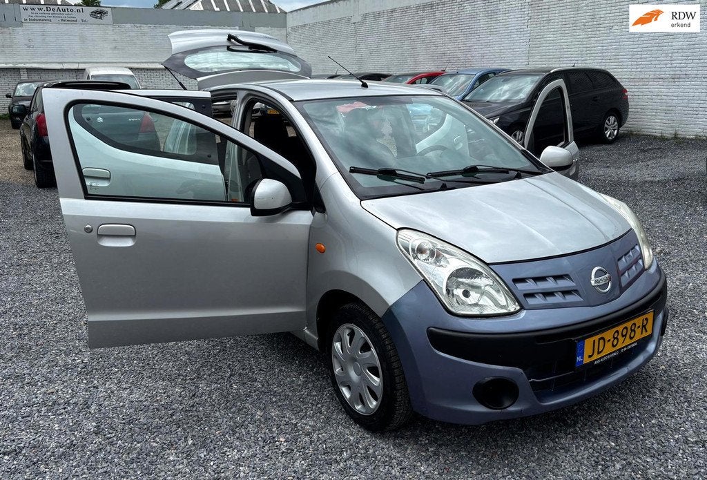 Nissan Pixo 1.0 Acenta, Voorwielaandrijving, Euro 5, Stof, Gebruikt