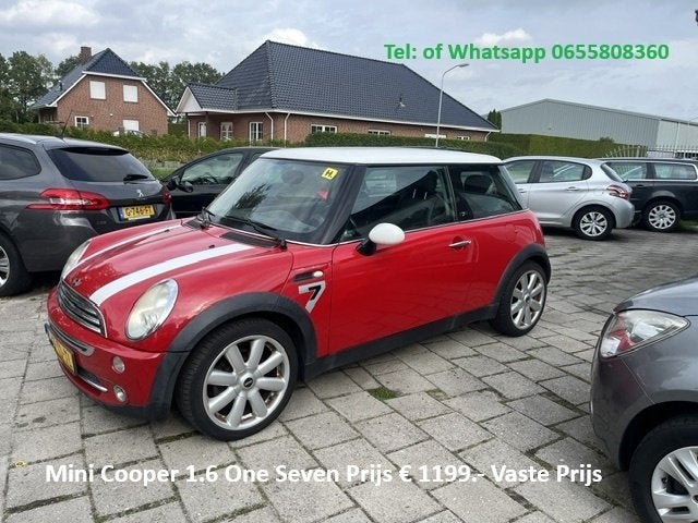 MINI Mini 1.6 16V ONE (bj 2006), Auto's, 15 km/l, Gebruikt, 4 stoelen, Origineel Nederlands
