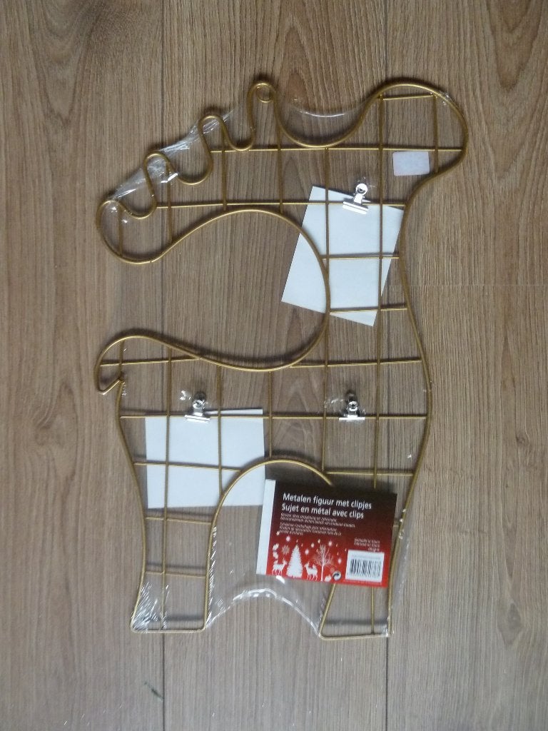 NIEUW leuk fotobord RENDIER, Ophalen, Nieuw