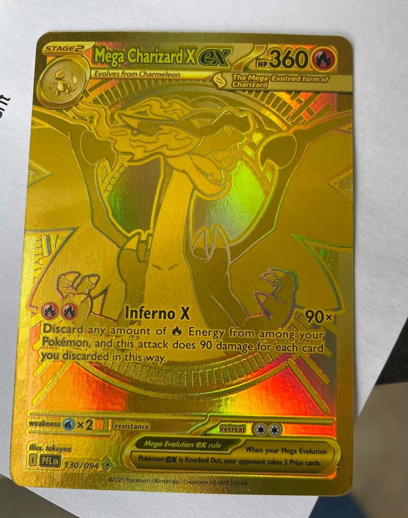 Charizard 130/094, Ophalen of Verzenden, Zo goed als nieuw