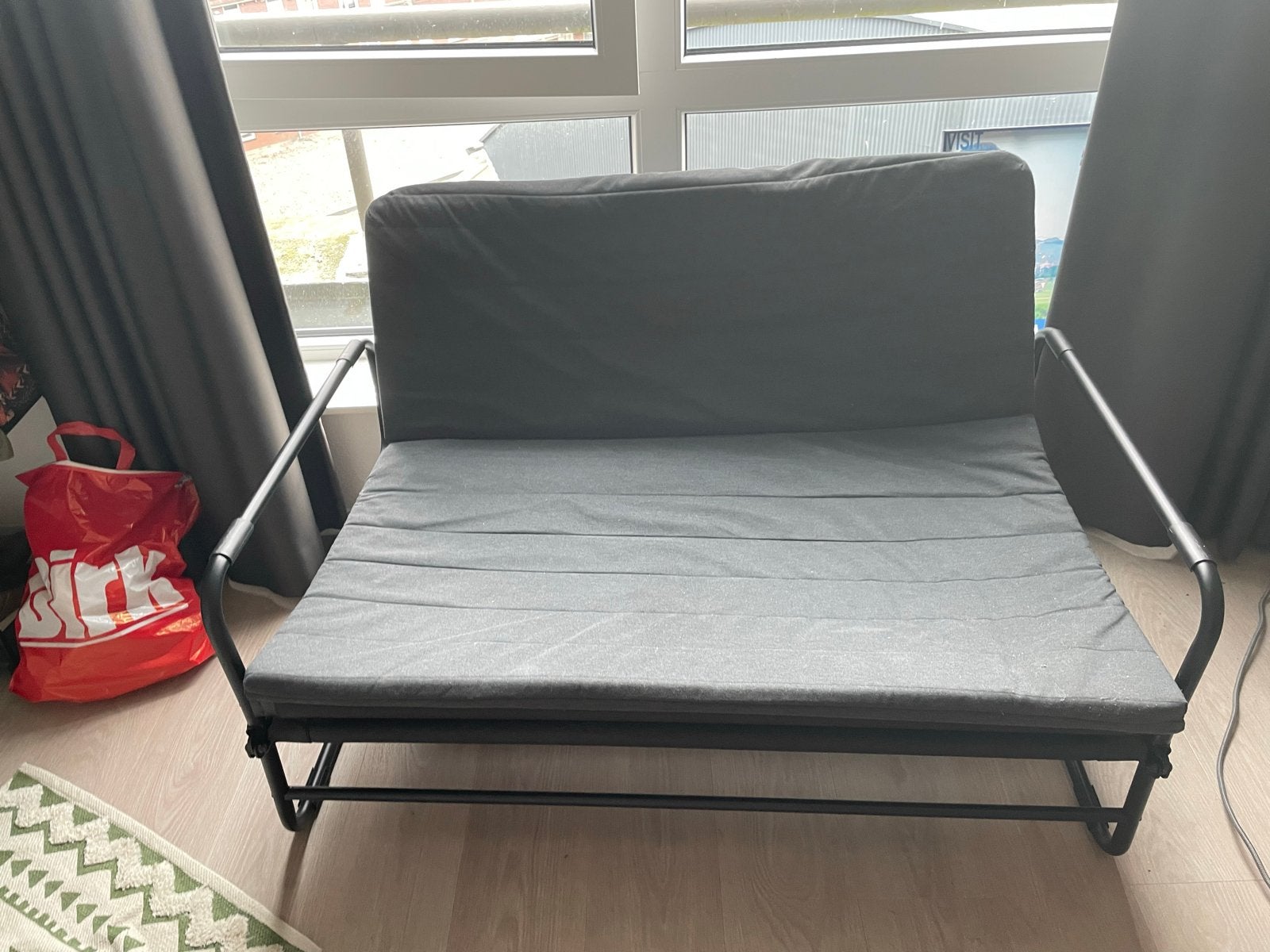 IKEA HAMMARN Sofa Bed, Ophalen, Gebruikt, Tweepersoons, 120 cm