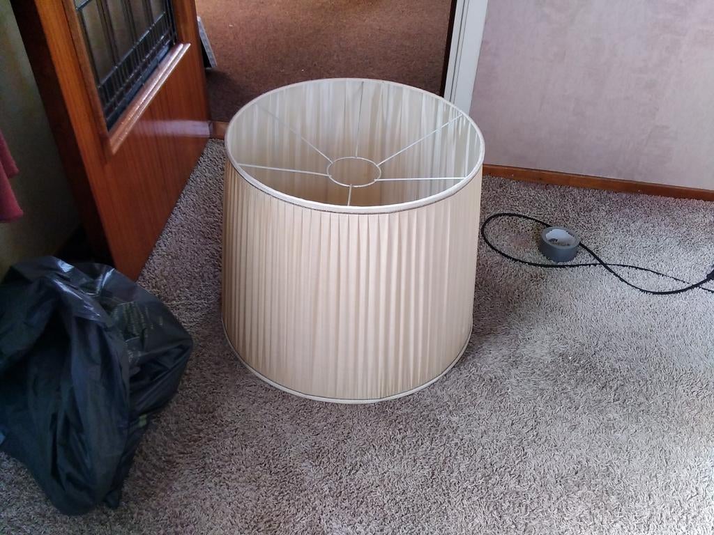 Lampekap, Huis en Inrichting, Ophalen, Rond, 50 cm of meer
