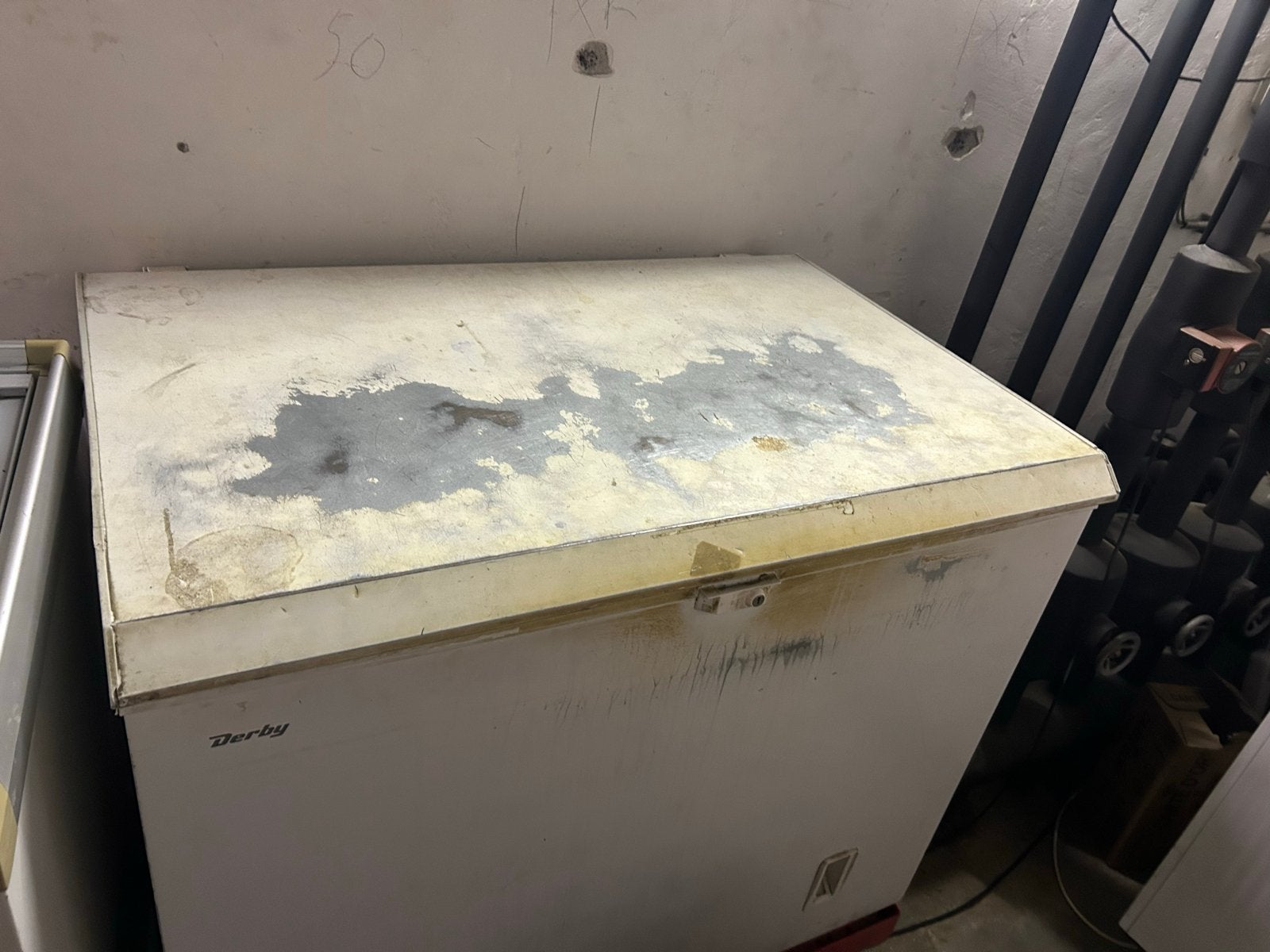 Gebruikte Vrieskist - Derby, Vrieskist, Gebruikt, Vrijstaand, 90 cm of meer