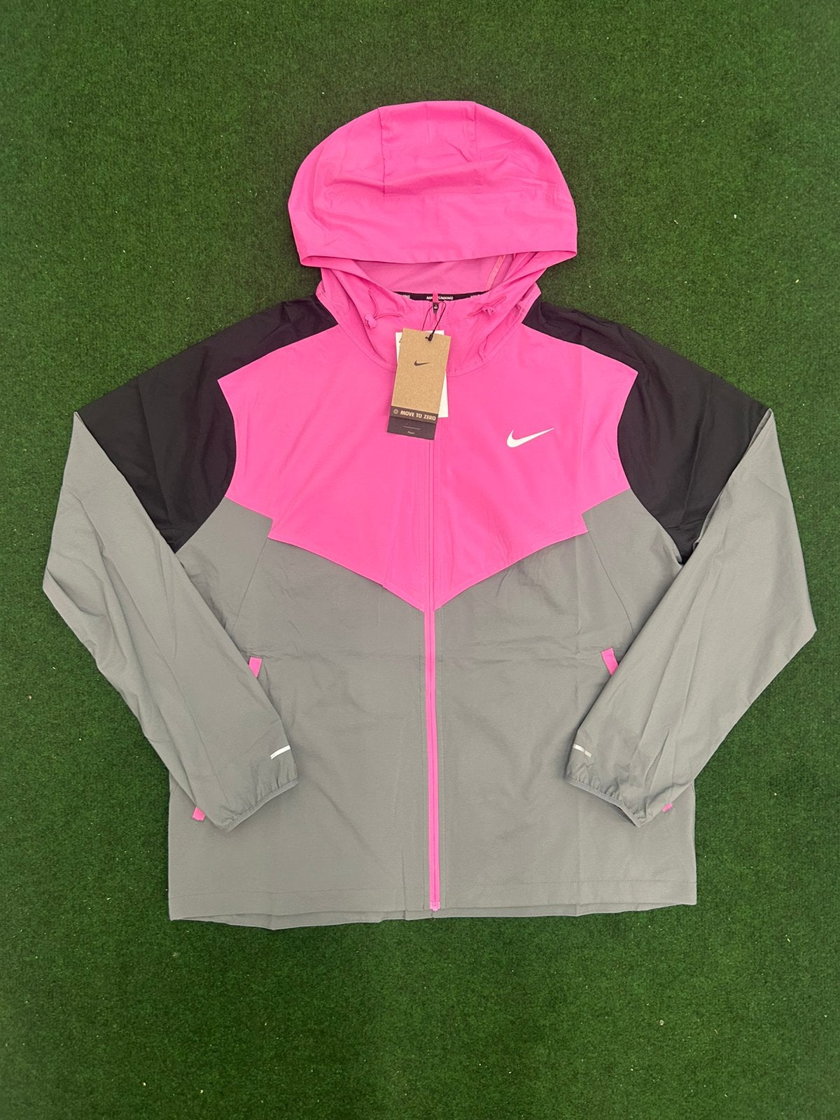 Nike miller jas roze maat L, Ophalen of Verzenden, Zo goed als nieuw, Roze
