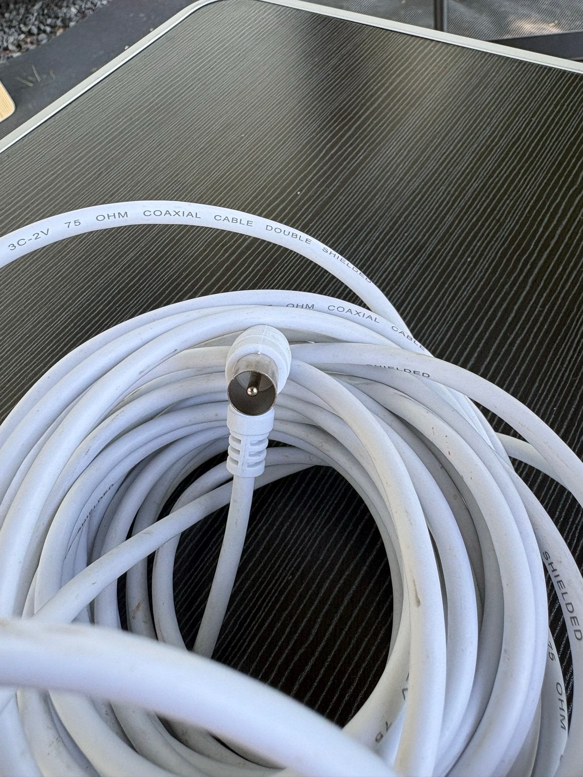 Coaxiale kabel 75 Ohm dubbel afgeschermd 10meter, Ophalen of Verzenden, Nieuw, 10 meter of meer, Coaxiale kabel