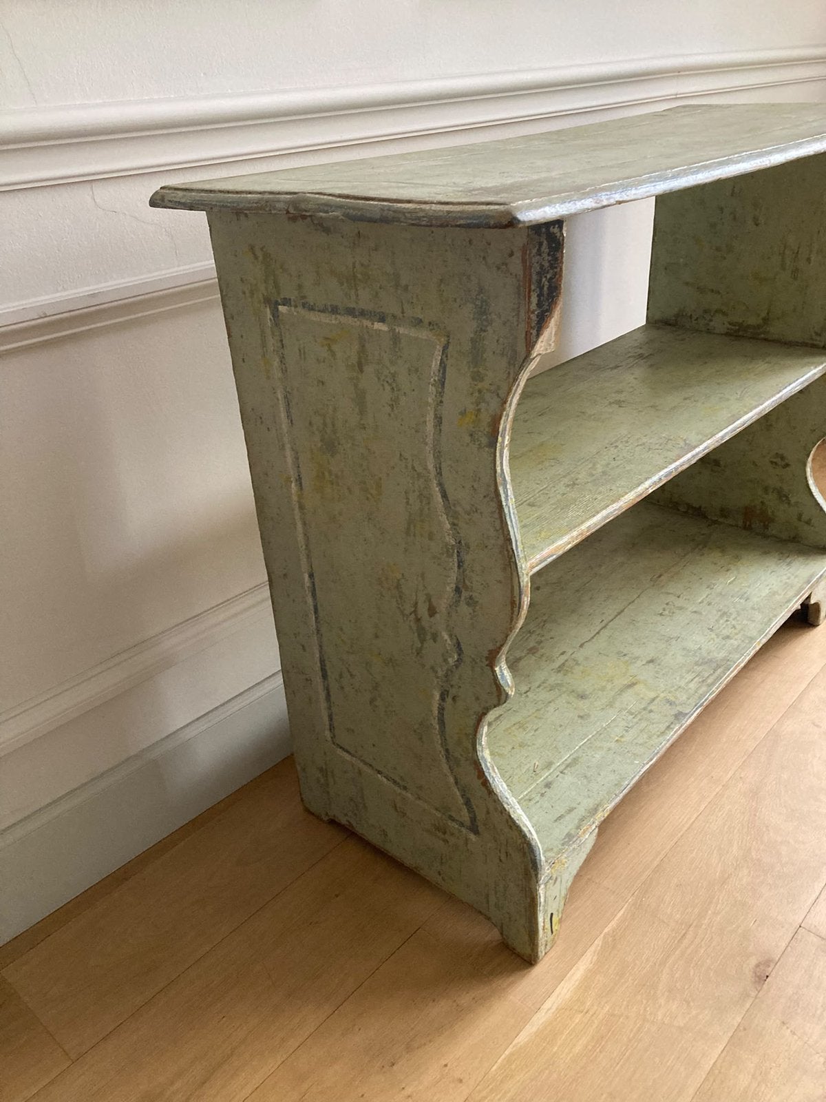 Decoratieve franse side table trompe-l'oeil, Ophalen, Zo goed als nieuw