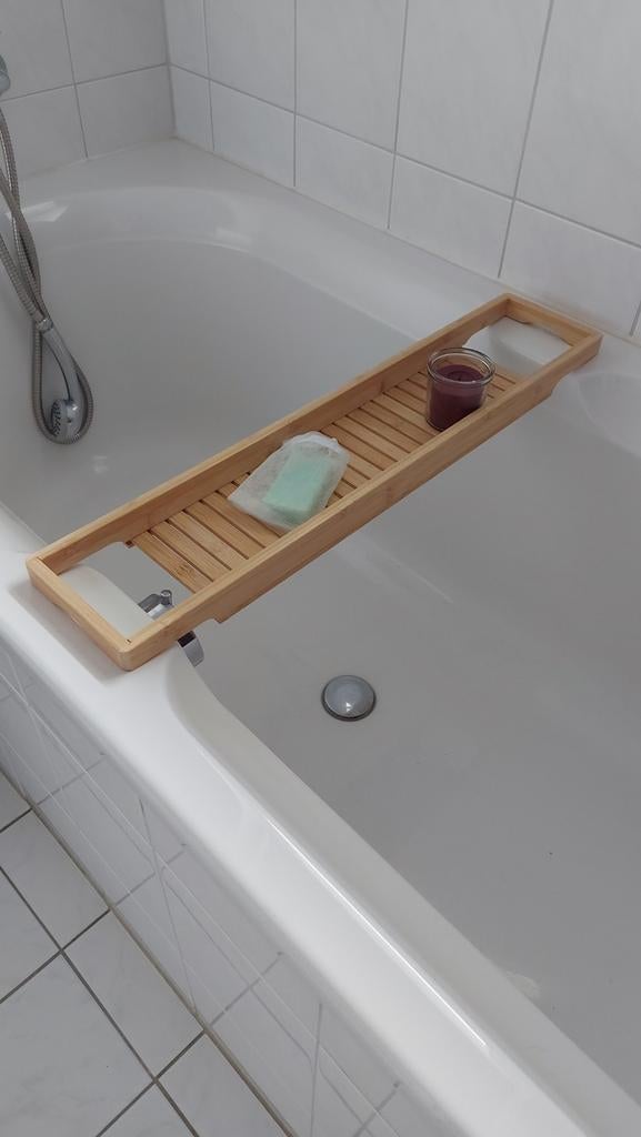 Bamboe badplank - Nieuw, alleen voor styling gebruikt, Huis en Inrichting, Badkamer | Badtextiel en Accessoires, Nieuw, Overige typen