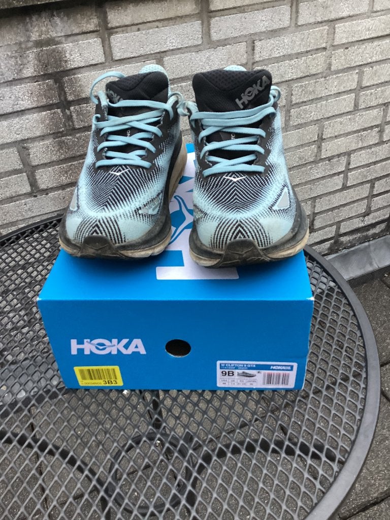 HOKA Clifton 9 GTX hardloopschoenen maat 41 1/3, Overige merken, Hardloopschoenen, Ophalen of Verzenden, Zo goed als nieuw