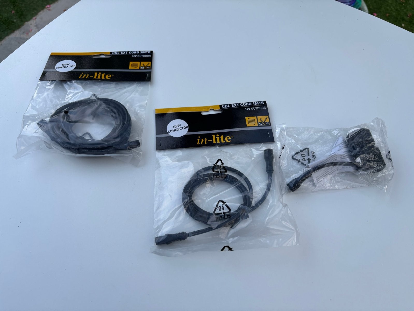 In-lite Kabel - Verlengkabel - scope  - Easy Lock NIEUW, Kunststof, Minder dan 50 watt, Nieuw, Ophalen of Verzenden
