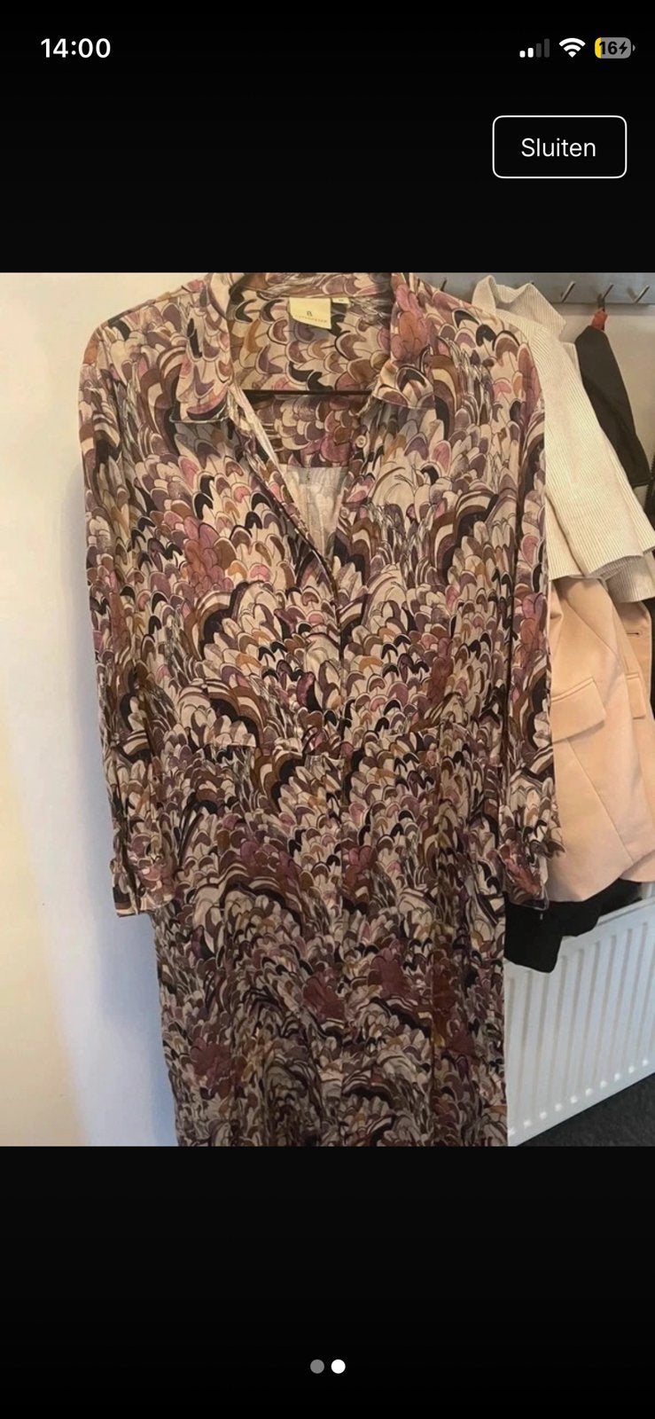 Damesjurk, Kleding | Dames, Galajurk, Zwart, Maat 46/48 (XL) of groter, Ophalen of Verzenden