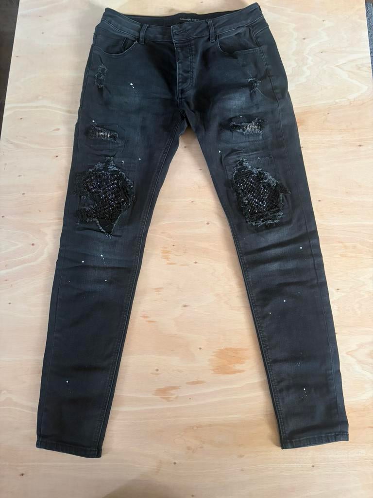 jeans Zavetti heren, Ophalen of Verzenden, Nieuw, Zwart, Overige jeansmaten