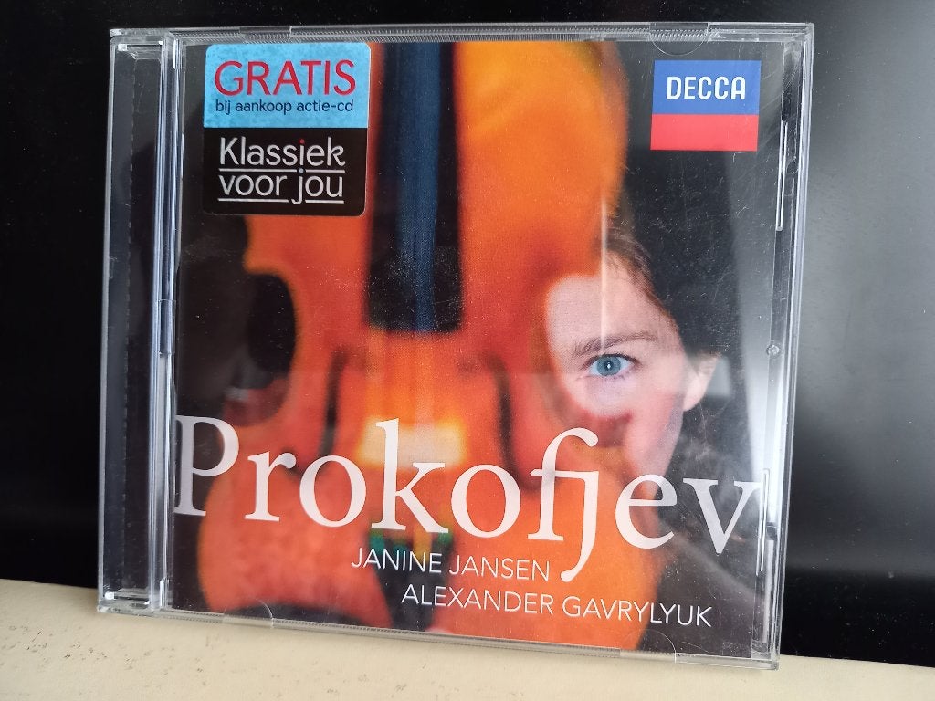 Prokofjev - Janine Jansen / Alexander Gavrylyuk, Cd's en Dvd's, Cd's | Klassiek, Ophalen of Verzenden, Modernisme tot heden, Zo goed als nieuw