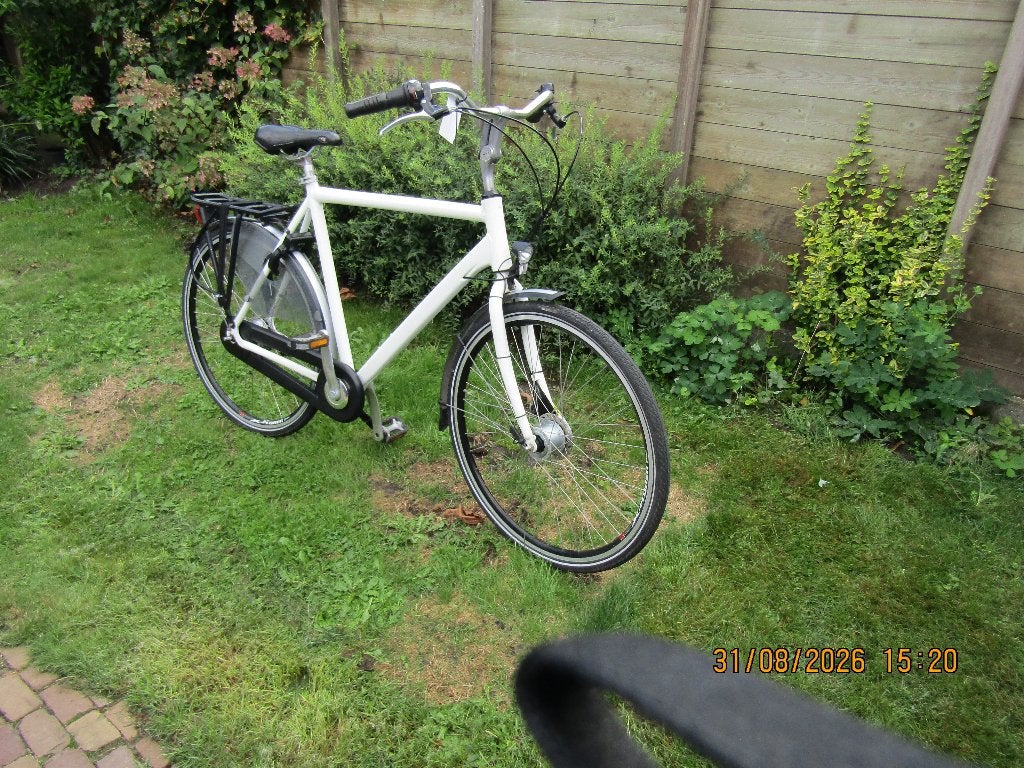 Altec herenfiets 61cm 7 versnellingen Wit nieuwstaat