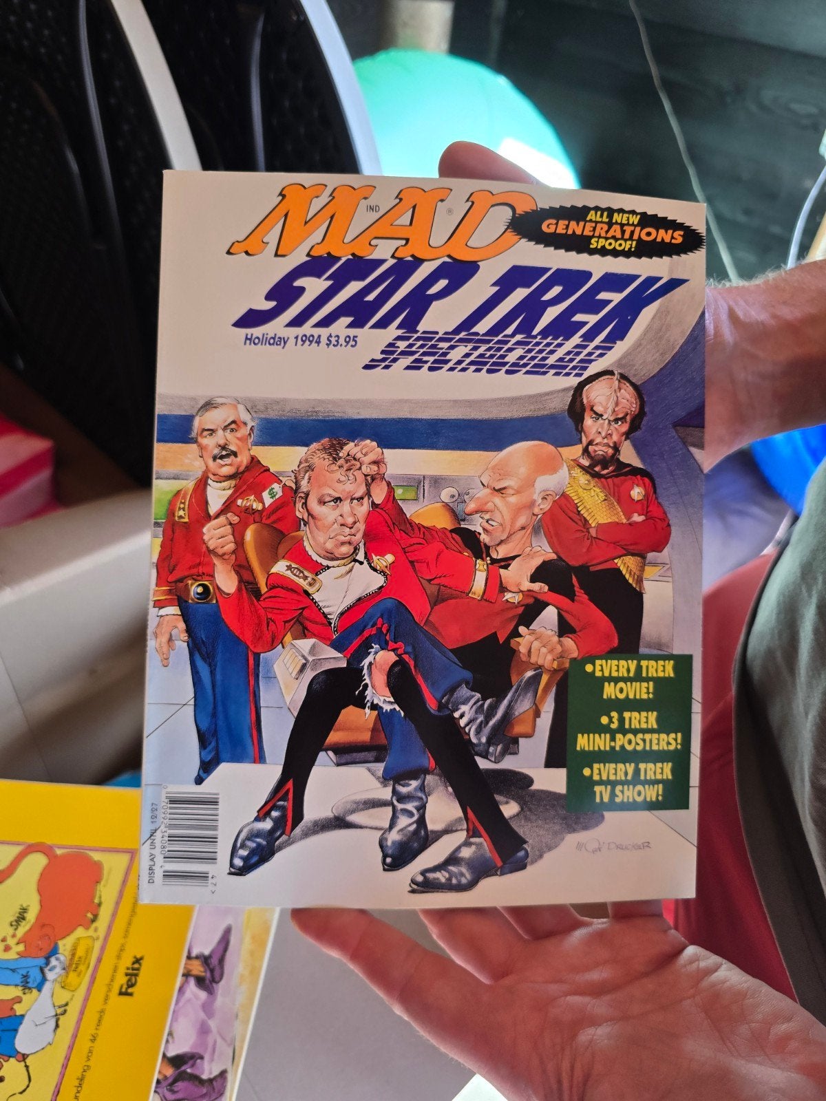 MAD Magazine Star Trek Special - Holiday 1994, Ophalen of Verzenden, Gelezen, Overige typen