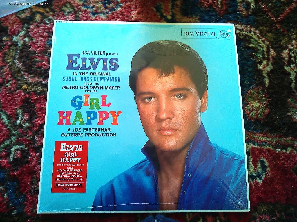 ELVIS PRESLEY, Inclusief binnenhoes, Ophalen of Verzenden, Zo goed als nieuw, 12 inch