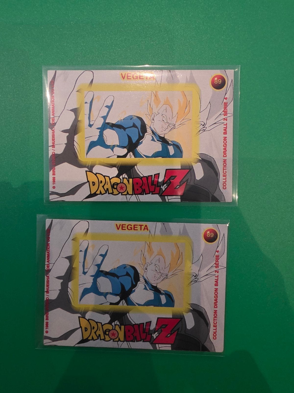 Dragon Ball Z Vegeta Kaart 89, Ophalen of Verzenden, Zo goed als nieuw