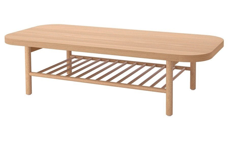 Ikea salontafel listerby, 50 tot 100 cm, Rond, Zo goed als nieuw, Minder dan 50 cm