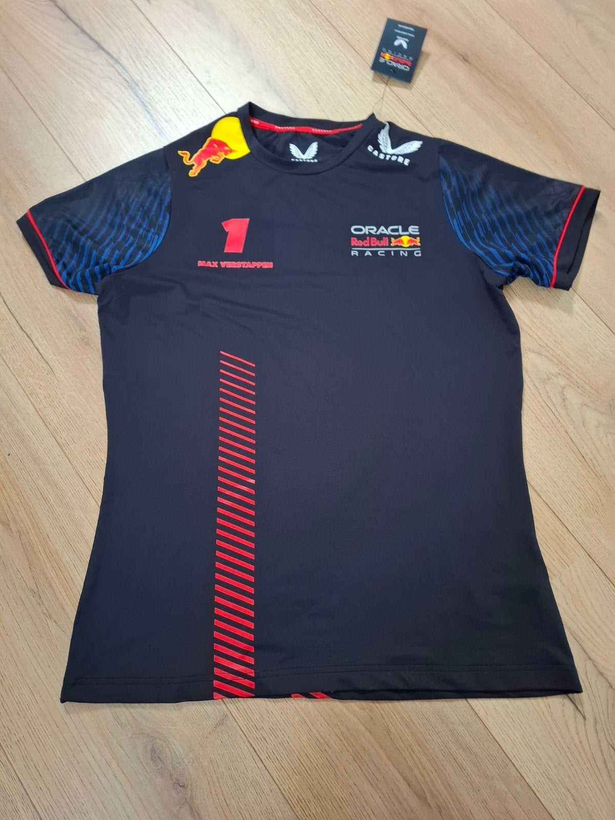 Red Bull Max Verstappen Shirt Dames Maat L/40 Nieuw, Maat 38/40 (M), Blauw, Nieuw, Ophalen of Verzenden