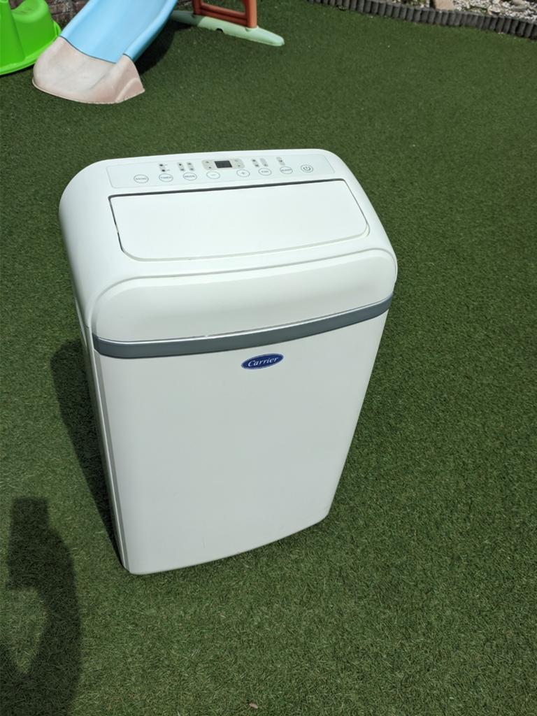 Carrier 51QPD012N7S - Mobiele airco, Ophalen, Gebruikt, Minder dan 60 m³, 3 snelheden of meer