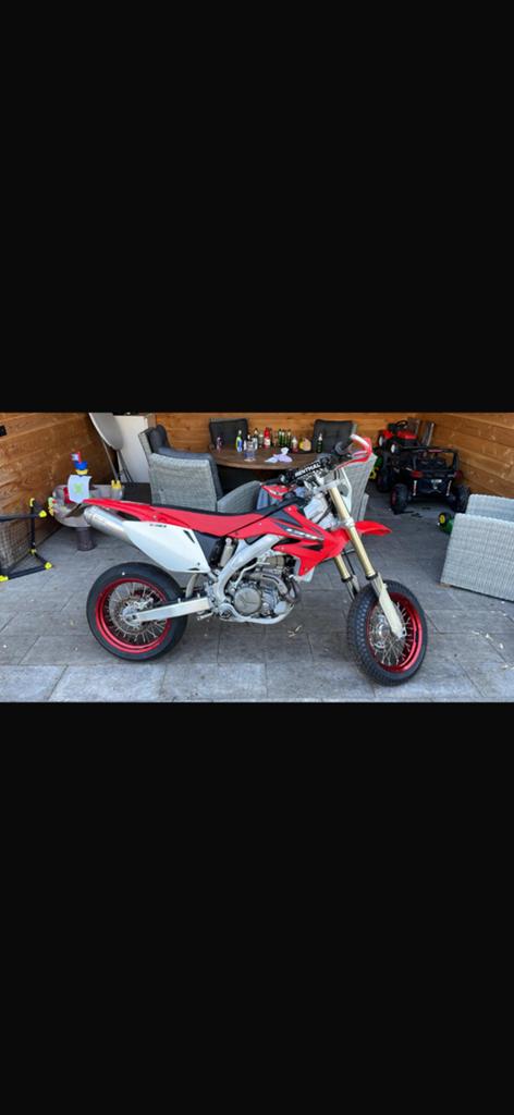 Supermoto wielen set honda crf450, Motoren, Ophalen, Gebruikt